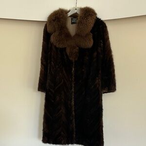 The Fur Galleria Brown Fur Coat